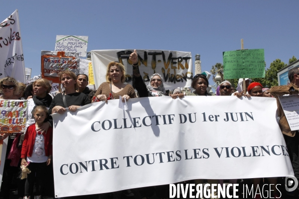 Manifestation contre la violence