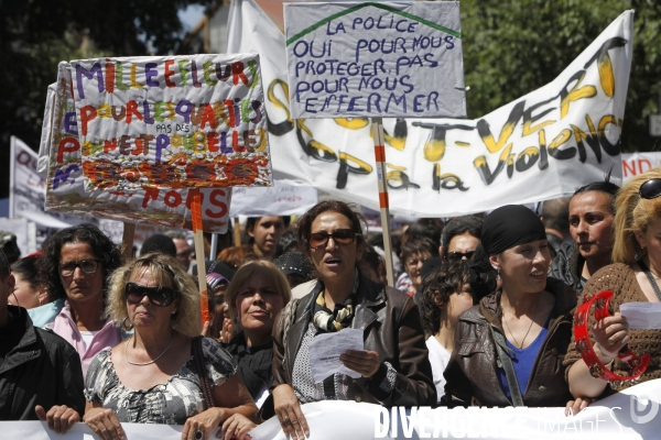 Manifestation contre la violence