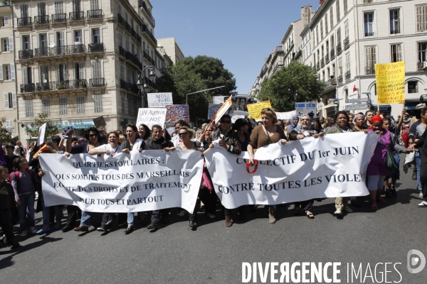 Manifestation contre la violence