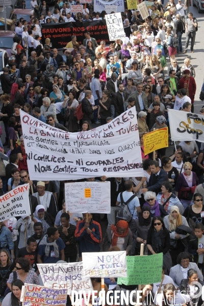 Manifestation contre la violence