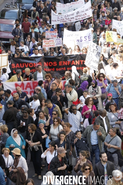 Manifestation contre la violence