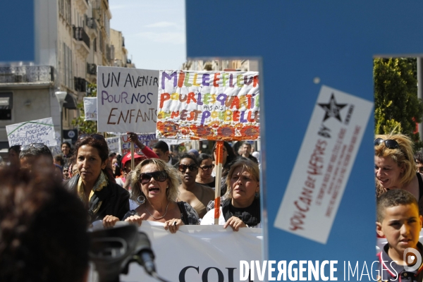 Manifestation contre la violence