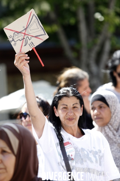 Manifestation contre la violence