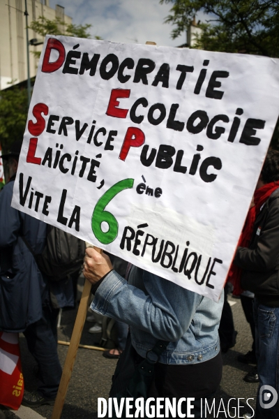 Marche du Front de Gauche pour le VI eme république
