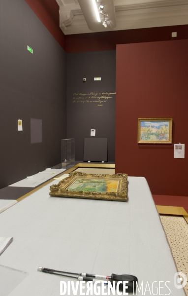 Accrochage de l exposition  Le Grand Atelier du Midi  au Musée des Beaux-Arts de Marseille