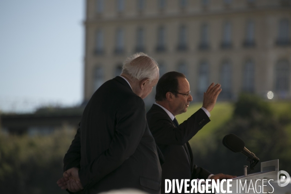 Francois Hollande a Marseille