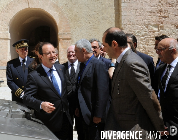 F.hollande inaugure le mucem