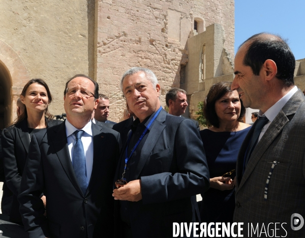 F.hollande inaugure le mucem