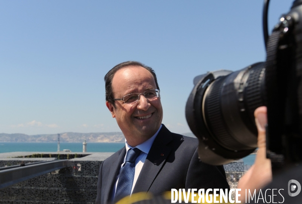 F.hollande inaugure le mucem