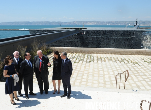 F.hollande inaugure le mucem