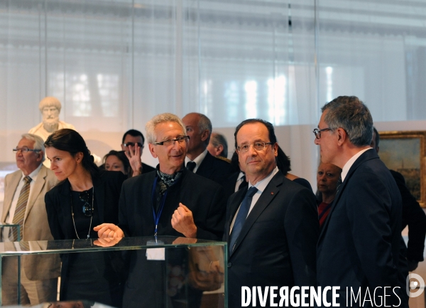 F.hollande inaugure le mucem