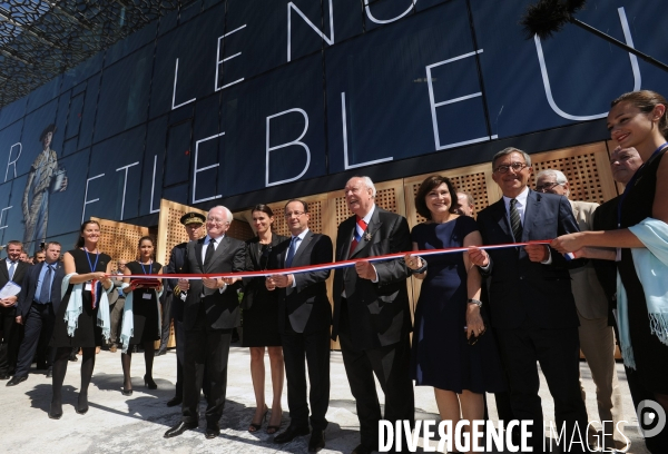 F.hollande inaugure le mucem