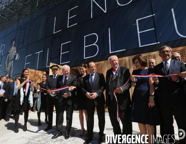 F.hollande inaugure le mucem