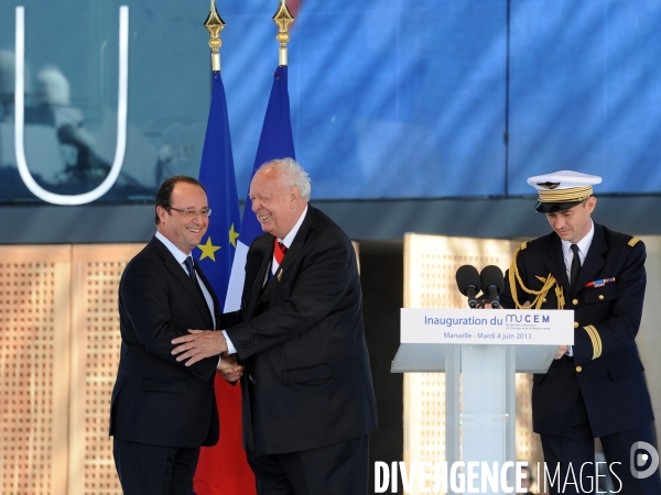 F.hollande inaugure le mucem