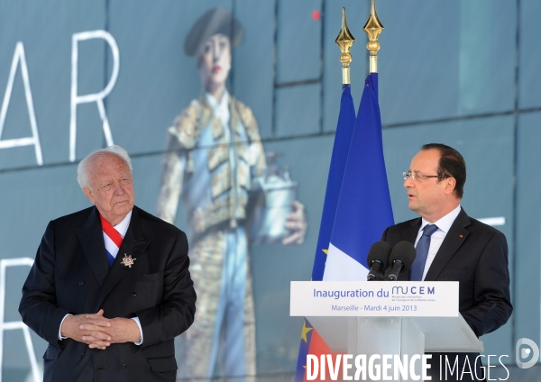 F.hollande inaugure le mucem