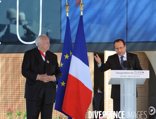 F.hollande inaugure le mucem