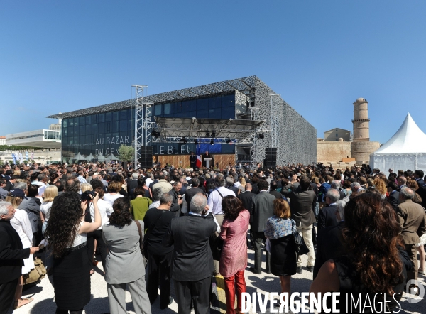 F.hollande inaugure le mucem