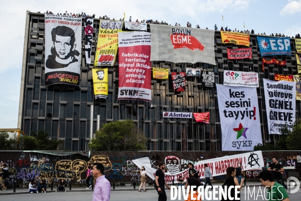 1er jour de grève générale #2, place Taksim