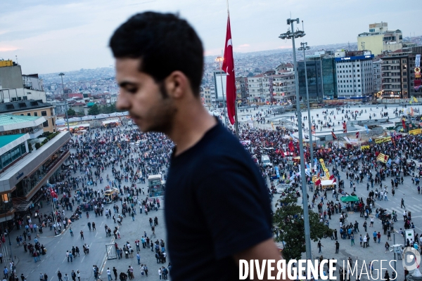 1er jour de grève générale #2, place Taksim