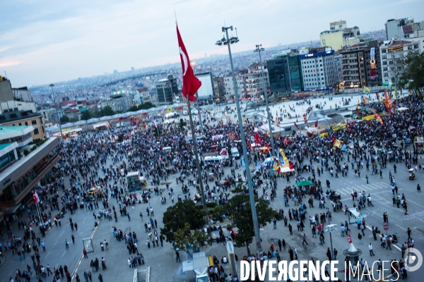 1er jour de grève générale #2, place Taksim