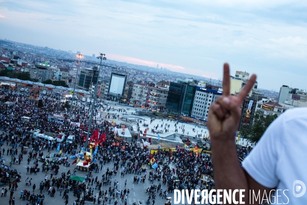 1er jour de grève générale #2, place Taksim