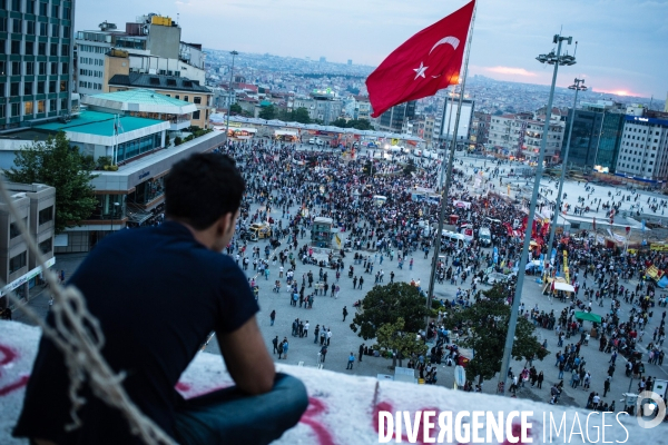 1er jour de grève générale #2, place Taksim