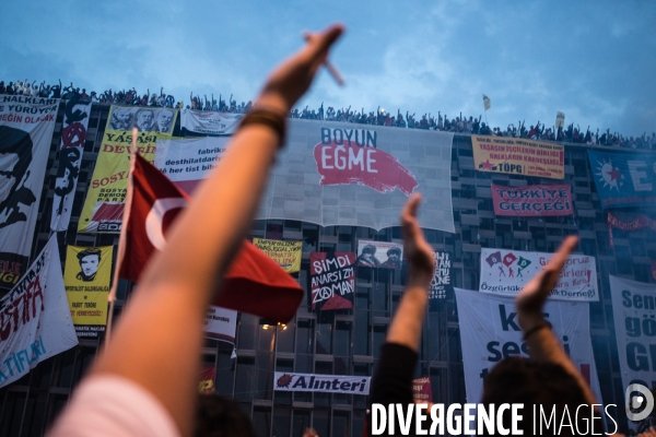 1er jour de grève générale #2, place Taksim