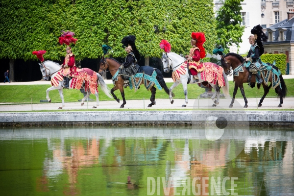 Les chevaux du soleil, le grand carrousel royal de Versailles