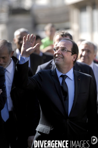 François HOLLANDE à la commémoration des martyrs de Tulle.