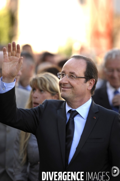 François HOLLANDE à la commémoration des martyrs de Tulle.