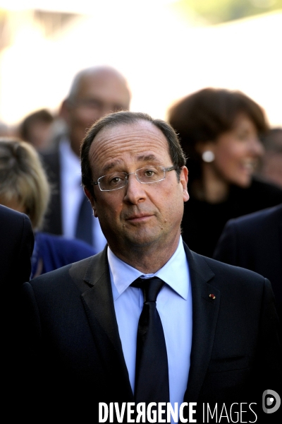 François HOLLANDE à la commémoration des martyrs de Tulle.