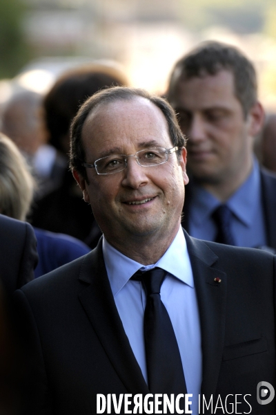 François HOLLANDE à la commémoration des martyrs de Tulle.