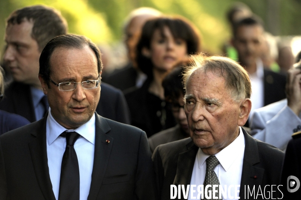 François HOLLANDE à la commémoration des martyrs de Tulle.