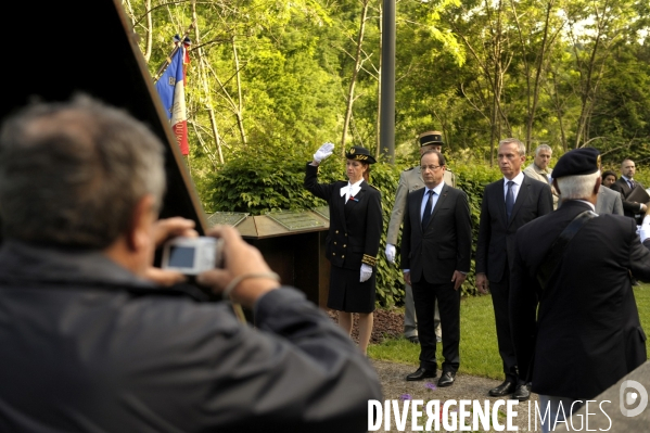 François HOLLANDE à la commémoration des martyrs de Tulle.