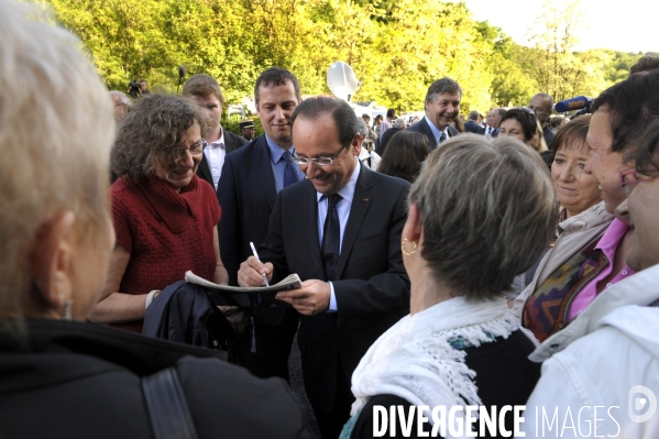 François HOLLANDE à la commémoration des martyrs de Tulle.