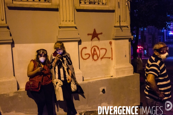 Nuit d affrontements, Istanbul