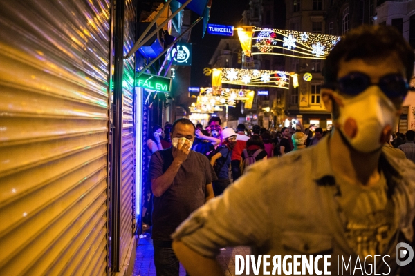 Nuit d affrontements, Istanbul