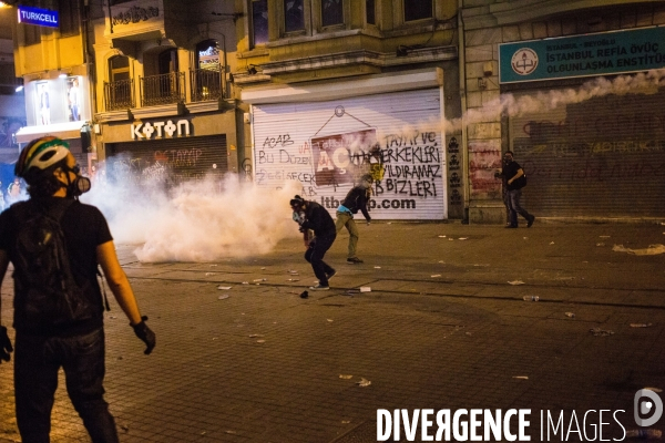 Nuit d affrontements, Istanbul