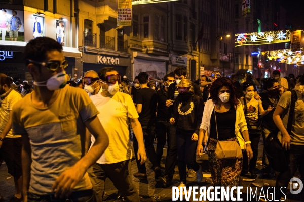 Nuit d affrontements, Istanbul