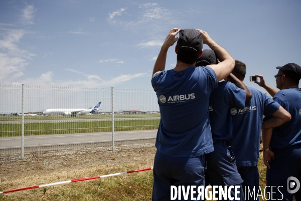 1er vol de l Airbus A350 XWB