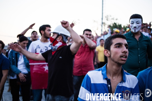 Nouvelle nuit d incidents, Istanbul