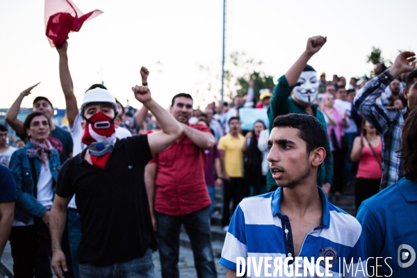 Nouvelle nuit d incidents, Istanbul