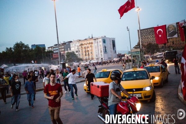 Nouvelle nuit d incidents, Istanbul
