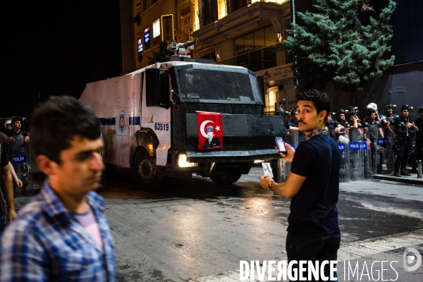 Nouvelle nuit d incidents, Istanbul