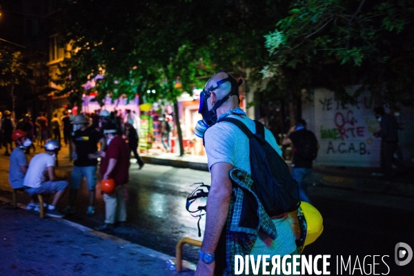 Nouvelle nuit d incidents, Istanbul