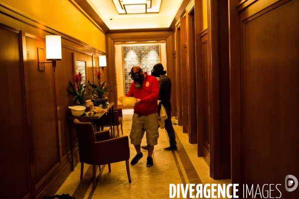 Heurts à l hôtel Divan, Istanbul