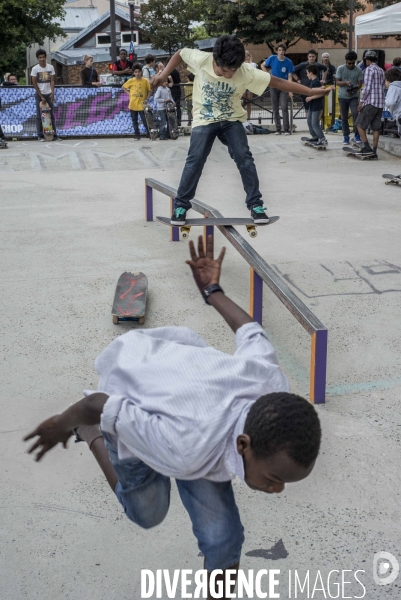 Anniversaire skatepark de Jemmapes.