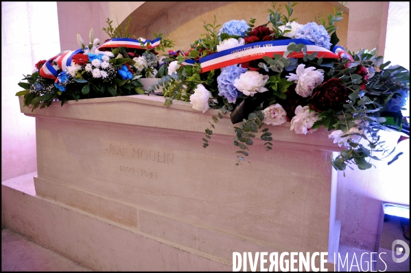 Cérémonie d hommage à Jean Moulin au Panthéon