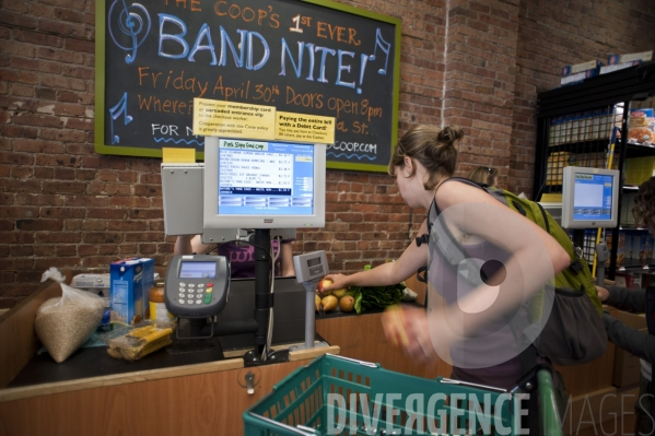 Park Slope Food Coop, supermarché coopératif à Brooklyn, New-york