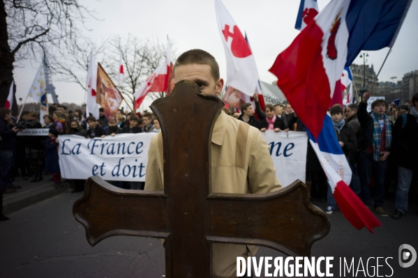 Manifestation contre Golgota Picnic